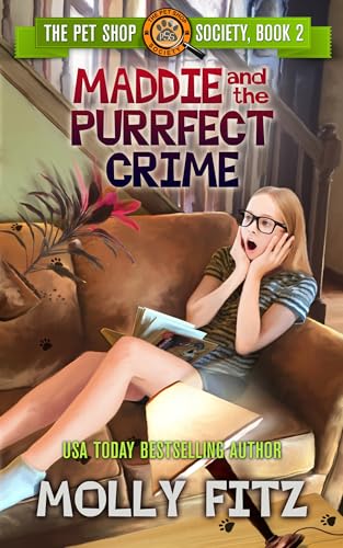 Maddie and the Purrfect Crime book cover