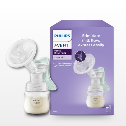 Philips Avent Extrator de Leite Manual Essential SCF417/11 Verde | Portátil e Ergonômico
