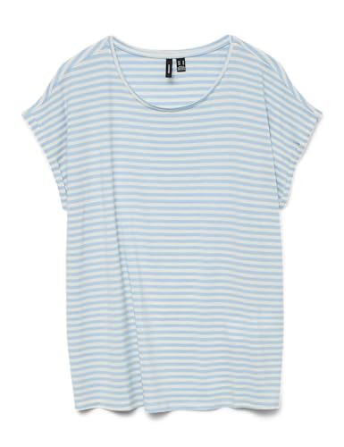 🔥 STARKER PREIS (-45%) VERO MODA Vmava Ss Top Stripe Ga JRS Noos