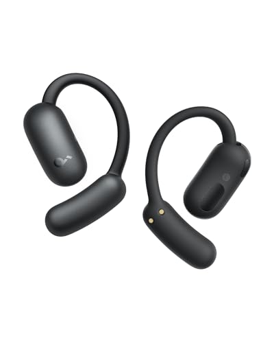 soundcore AeroFit 2 by Anker, Open-Ear Headphones, Translation Earbuds Real Time, 4 Adjustable Positions for Every Ear Size, 2x Richer Bass, Hi-Res, 42H Playtime, IP55,AI Clear Calls,Wireless Charging