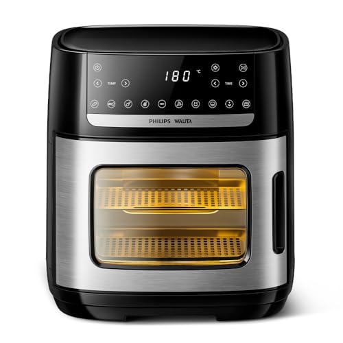 Philips Walita Fritadeira Airfryer Forno 12 Litros, Preta, 110V