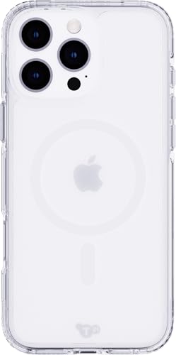 Tech21 EvoClear for iPhone 16 Pro Max Compatible with MagSafe - Impact Protection Case - in Clear