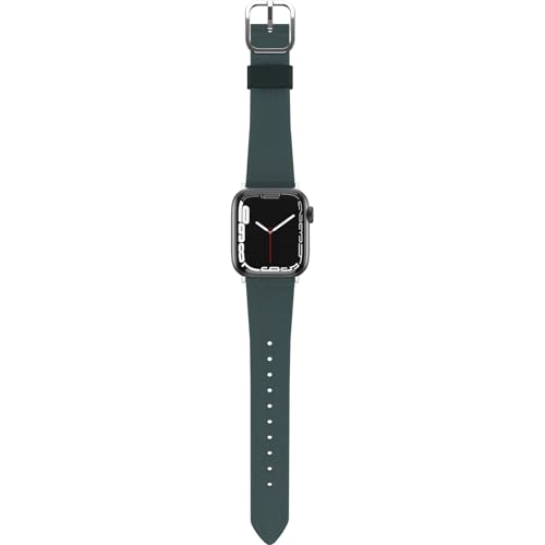OtterBox Symmetry Cactus Leather Watch Band for Apple Watch 40/41/42mm, Replacement Durable Soft Touch Strap for Apple Watch, Blue/Green