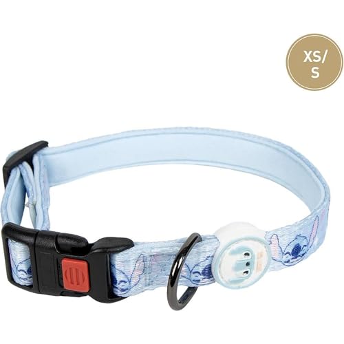 Cerdá- Collar for Dogs XS/S Stitch T2Xs: XS/S (2800001460)