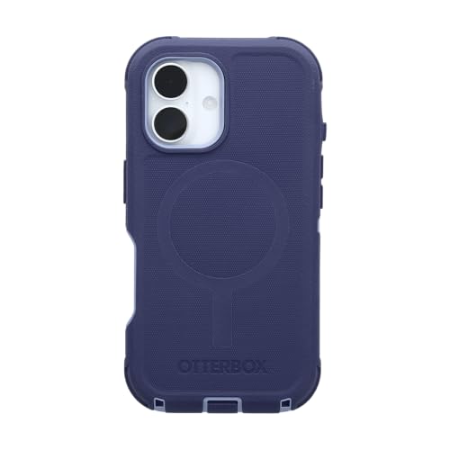 OtterBox iPhone 16 Defender Series Case - Denver Dusk Purple - Tough, Rugged & Durable iPhone Case, Snaps on MagSafe, Multi-Layer, Impact Absorbing iPhone Case