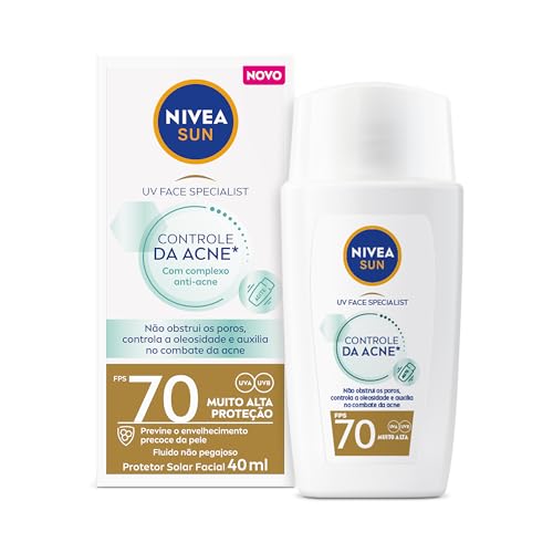 "Proteção Solar NIVEA: Acne Sob Controle! ☀️"