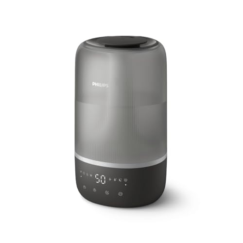 Philips Smart Humidifier - Compact but powerful, Sky High mist, 32h running time, 3L...
