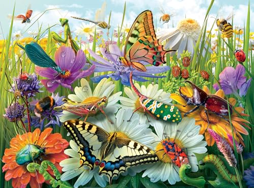 Ravensburger Wonderful World of Insects - 100 Piece Jigsaw Puzzles for Kids Age 6 Years Up - XXL Format