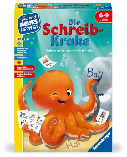 (-42%) Ravensburger Kinderspiel Die Schreib-Krake - Lernspiel ab 6 Jahre