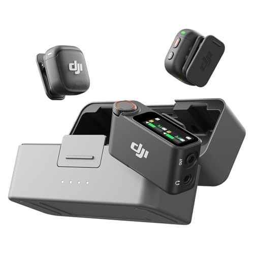 DJI Mic Mini (1 Sender + 1 Empfänger), Ultraleicht, Detailreicher Audio