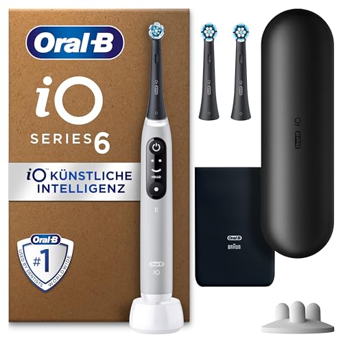 ⚡ BLITZDEAL (-42%) Oral-B iO Series 6 Elektrische Zahnbürste, Grau