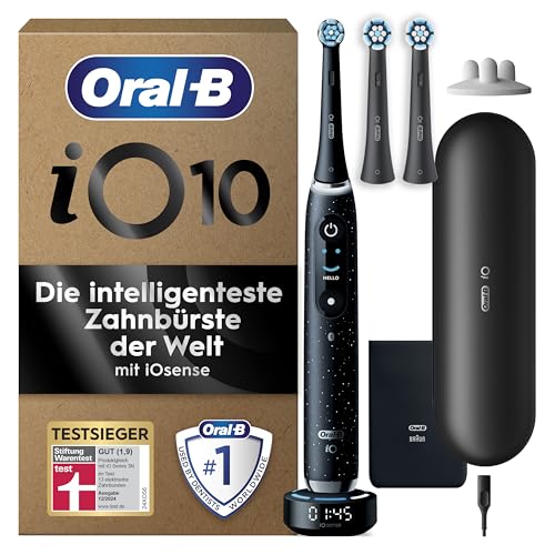 ⚡ BLITZDEAL (-50%) Oral-B iO Series 10 Elektrische Zahnbürste, Schwarz