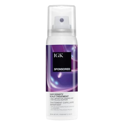 IGK Sponsored Hair Density Scalp Treatment, Hair Growth Serum, 2.1 Oz