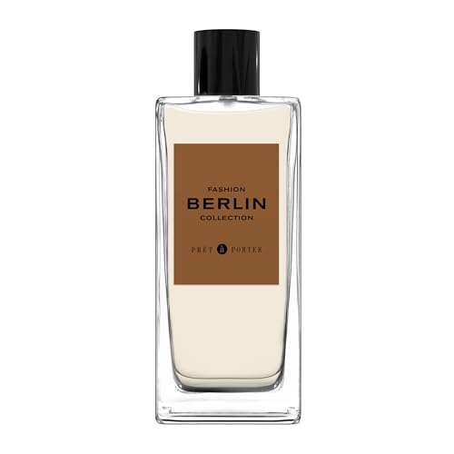 Pret à Porter City Collection Berlin Eau de Parfum 3.4 fl oz (Pack of 1), Notes of Black Pepper, Cedarwood, and Vanilla, Men's Fragrance, Long Lasting, Everyday Fragrance, Travel Size 3.4 Fl Oz (Pack of 1) Berlin