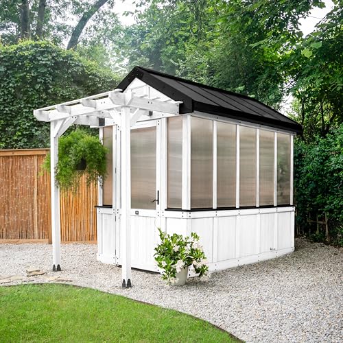 Backyard Discovery Walk-in Greenhouse Kit with Pergola