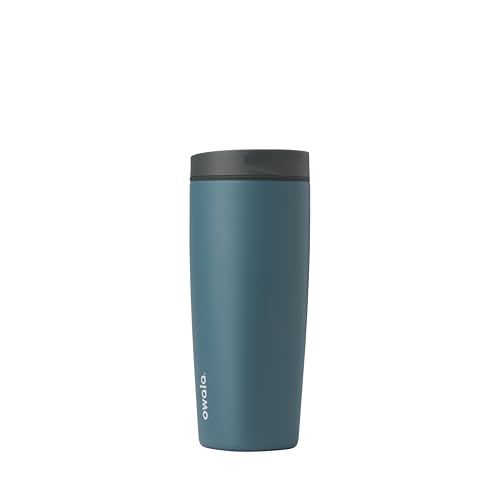Owala SmoothSip Slider Excellent Design This stainless steel mug features a leakproof design that