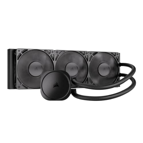 CORSAIR Nautilus 360 RS Liquid CPU Cooler – 360mm AIO – Low-Noise – Direct Motherboard Connection – Daisy-Chain – Intel LGA 1851/1700, AM...