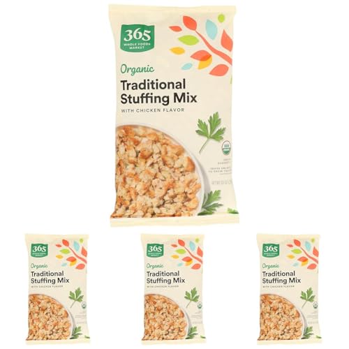 365 by Whole Foods Market, Stuffing Mix Traditional Organic, 10 Ounce (Pack of 4)