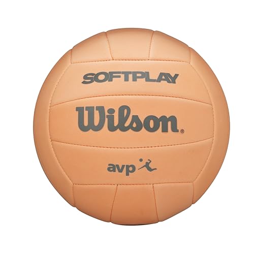 WILSON AVP Soft Play Volleyball - Official Size, Orange