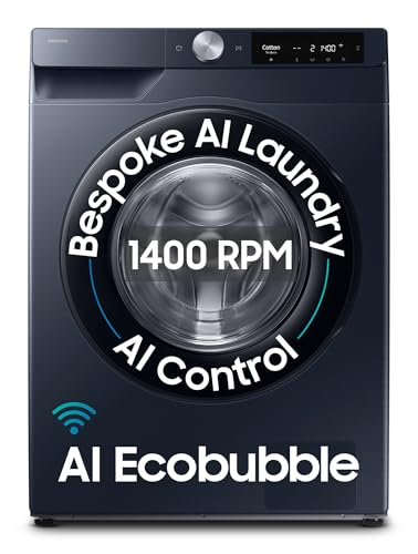 Samsung 12 kg, 5star, AI Control, AI Ecobubble, Fully-Automatic Front Load Washing Machine