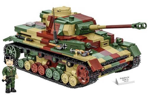 (-25%) COBI Historical Collection WWII PzKpfw IV AUSF. G Tank, Grau Oder Silber