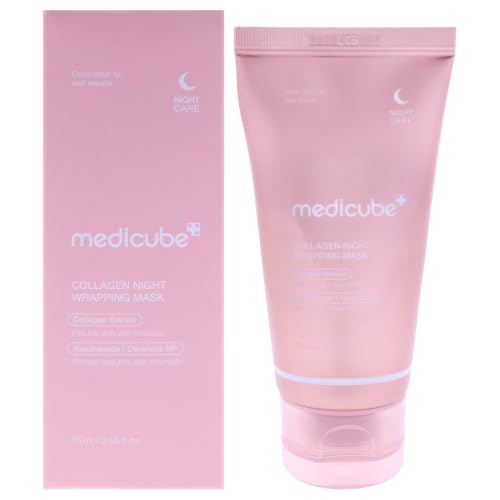 Máscara Facial Noturna medicube Collagen Night Wrapping Mask, 75ml