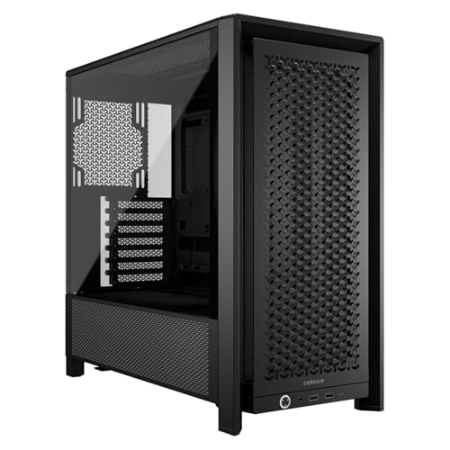CORSAIR 4000D Frame Modular Mid-Tower ATX PC Case – High Airflow, InfiniRail™ Fan Mounting System, Dual 360mm Radiator Support, ASUS BTF, MSI Project Zero, Gigabyte Project Stealth – Black