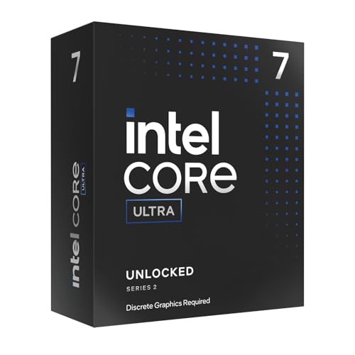 Intel Core Ultra 7 Desktop Processor 265KF - 20 cores (8 P-cores + 12 E-cores) up to 5.5 GHz
