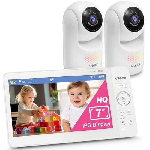 VTech Advanced HQ Max Twin 7" Digital Video Monitor