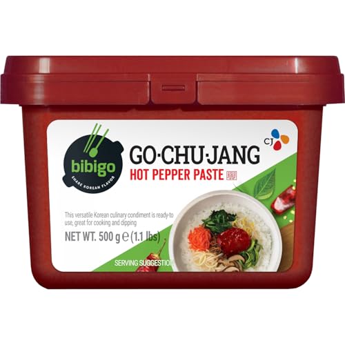 (-30%) Bibigo Gochu-Jang Chili Paste – Scharfe Paste aus Korea – Ideal zum Marinieren von Fleisch, für Reis oder Suppen – 1 x 500 g