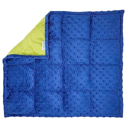 Harkla Weighted Lap Pad for Kids (Deep Blue)