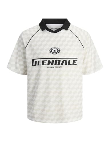 🔥 SELTEN SO GÜNSTIG (-71%) JACK & JONES Jcoretreat AOP Mesh Open Collar Polo Ln