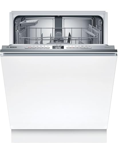 (-57%) Bosch SBV4EAX28E, Serie 4, Smarter XXL-Geschirrspüler Vollintegriert 60 cm, Besteckkorb, Spülmaschine Made in Germany, besonders Leise, Extra Trocknen, Programmassistent, schneller sauberes Geschirr