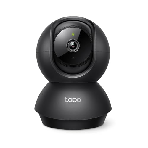 🔥 STARKER PREIS (-25%) Tapo C201 360° WLAN-Überwachungskamera für Innenräume, 1080P, Nachtsicht, Bewegungserkennung, Zwei-Wege-Audio, kompatibel mit Alexa & Google Assistant, für Babys/Haustiere