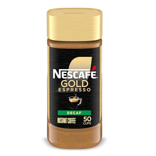 Nescafe Gold Decaf Espresso Intense, Instant Coffee, 3.17 oz