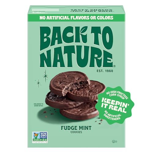 BACK TO NATURE Fudge Mint Cookies, 5.5 OZ