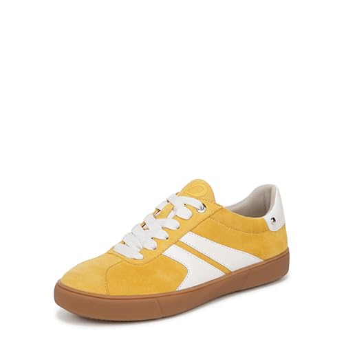 Naturalizer Womens Medina Sneaker Spicy Yellow Suede 8 W
