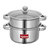 Lifelong 2Tier SteamerMomoModak Maker Induction Compita