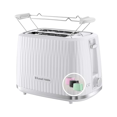 (-25%) Russell Hobbs Toaster Eden Weiß, 2-Scheiben, 6 Bräunungsstufen, 27370-56
