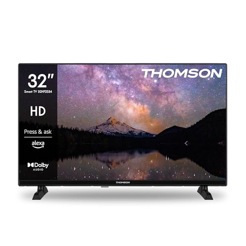 televisores smart tv de 32 pulgadas - THOMSON 32HF2S34 Smart TV HD con Fire TV y Alexa