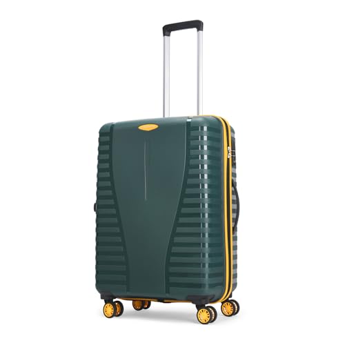 Medium Polypropylene Airpro Plus Check-in 66 Cm() 8 Wheel Spinners Trolley Bags for Travel Hard Case Luggage, Lightweight Bag with TSA Lock & Anti-The