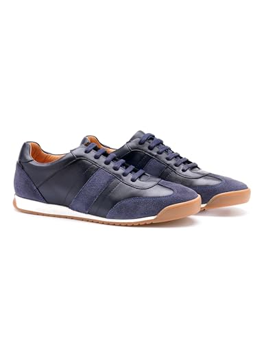 71% off Symbol Premium Men's Smart Casual Leather Sneakers, Now ₹1499 (₹5199)