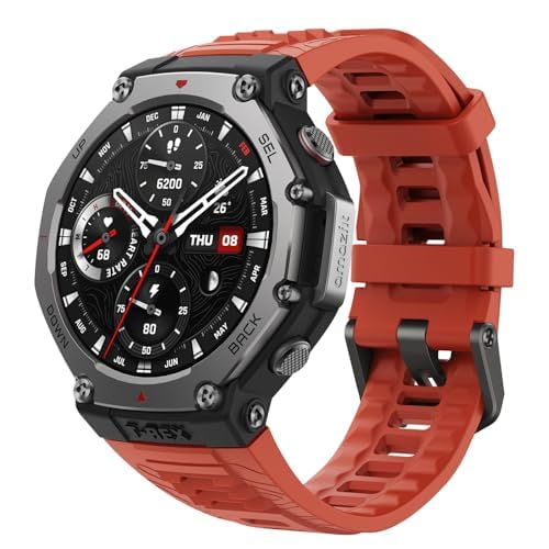 (-21%) Amazfit T-Rex 3 Outdoor Smartwatch 48mm, 27 Tage Akku, Offline Karten