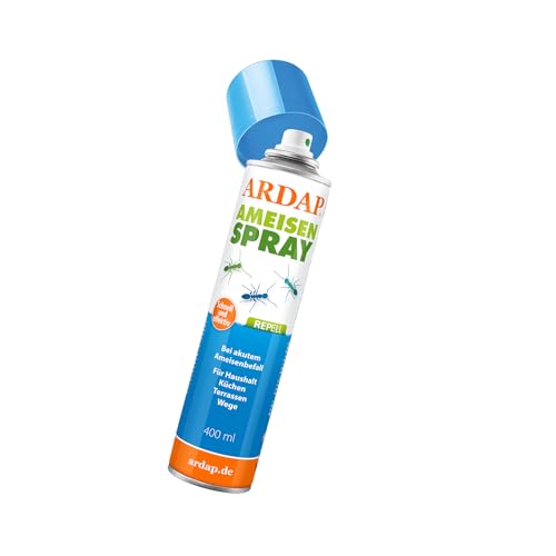(-26%) ARDAP Repell Ameisenspray 400ml außen & gegen im Haus - Mittel gegen Spray bei akutem Wirkt schnell & effektiv (PT19)