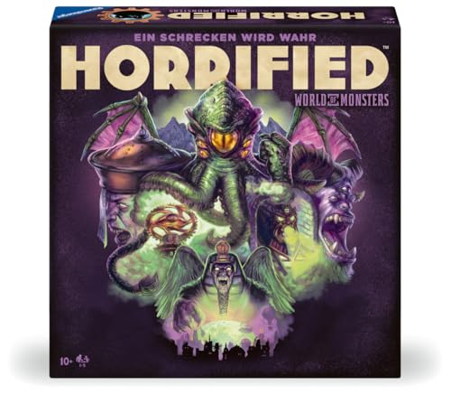 (-31%) Ravensburger Horrified: World of Monsters - Brettspiel ab 10 Jahre