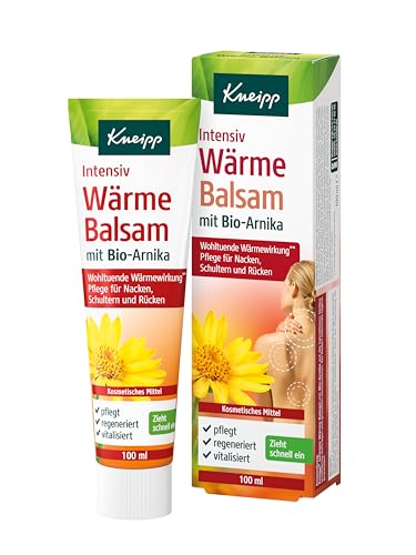 🔥 STARKER PREIS (-41%) Kneipp Intensiv Wärme Balsam mit Bio-Arnika - Pflege für Nacken, Schultern und Rücken - 100ml