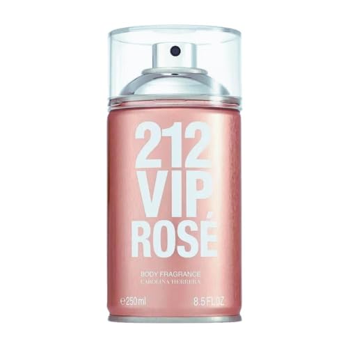 Body Spray 212 Vip Rosé Carolina Herrera 250ml"