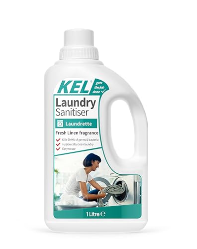 KEL - Laundry Sanitiser | Anti-bacterial Liquid Cleaner/Cleanser Additive - 1 Litre