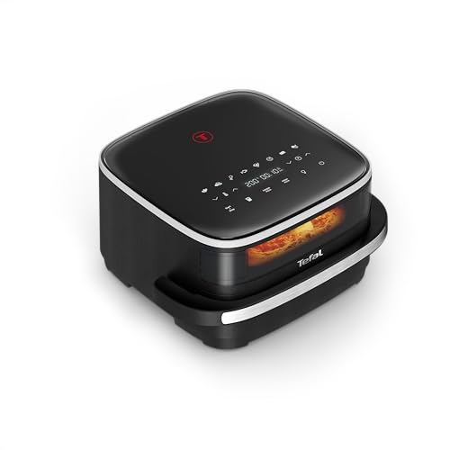 (-33%) Tefal Easy Fry XL Surface Heißluftfritteuse – Airfryer mit Sichtfenster & XL-Garfläche (bis 1 kg), digitales Bedienfeld, Extra-Crisp, energieeffizient & schnell, antihaft, kompakt, Pizza Ofen FW4018