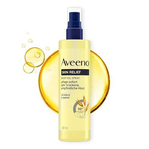 (-28%) Aveeno Skin Relief Körperöl-Spray, Mit Haferöl & Jojobaöl, 200 ml